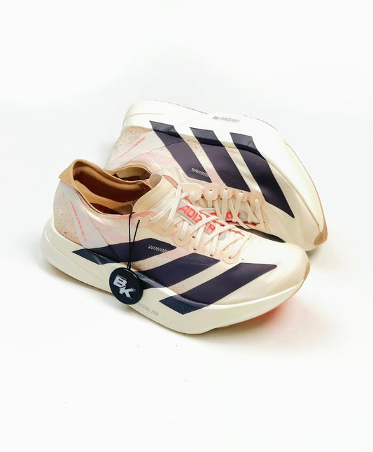Adizero Adios Pro 4 Chalk White Grey Strata