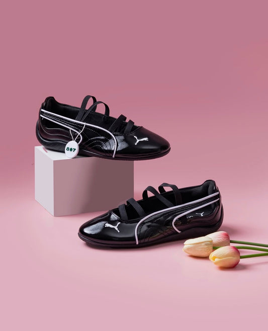 WMNs Speedcat Ballet Glossy Black