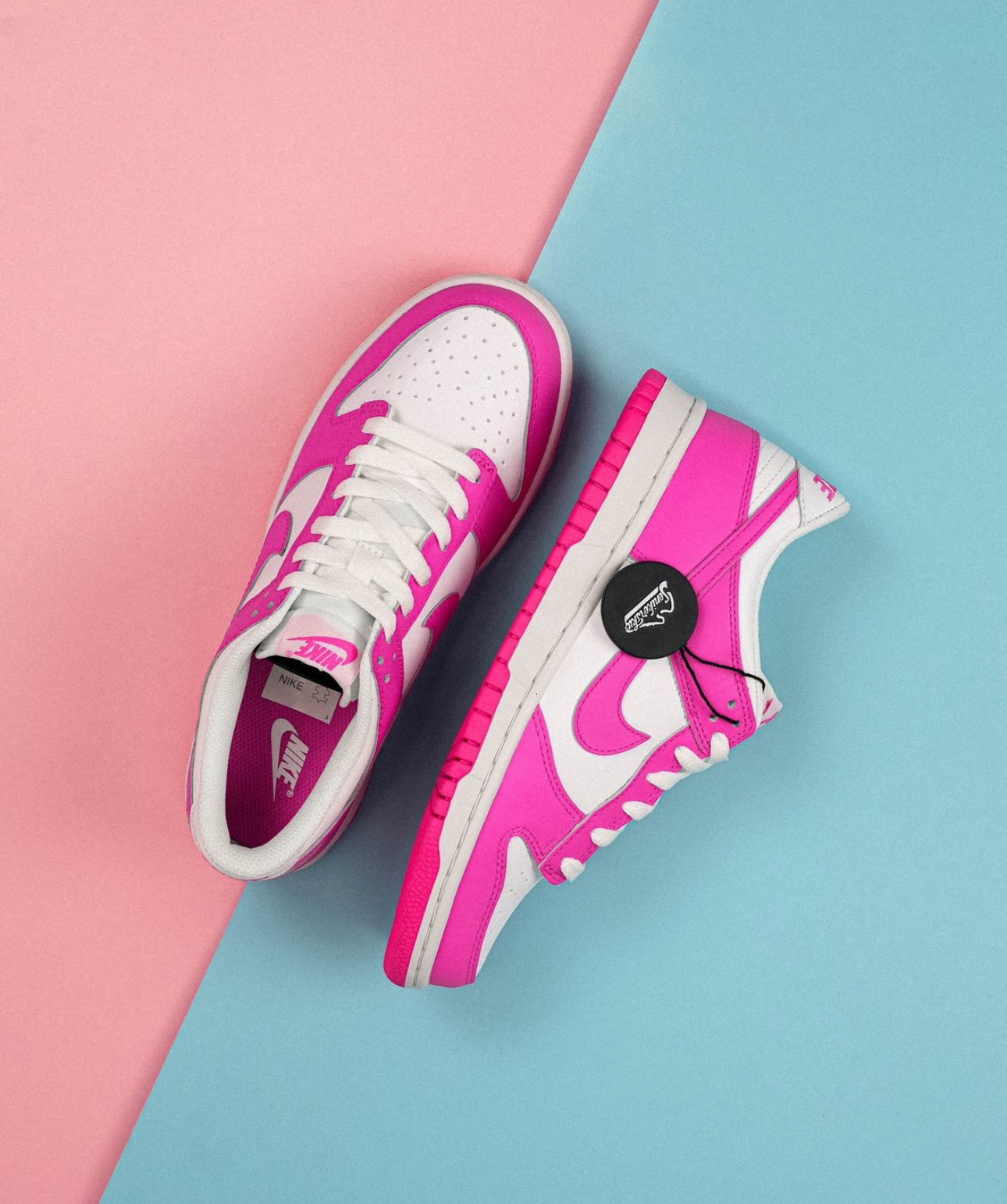 WMNs Dunk Low Laser Fuchsia