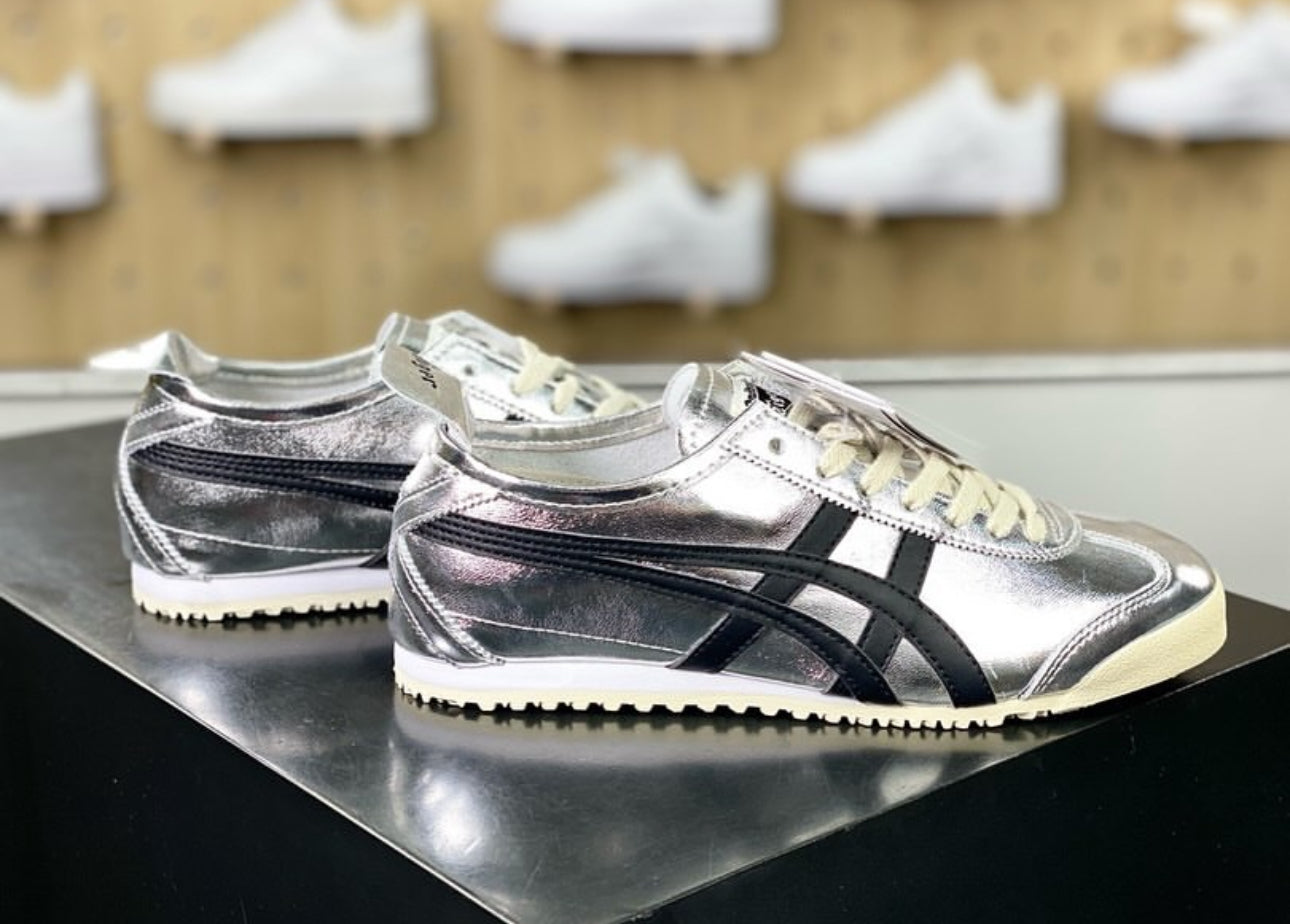 Onitsuka Tiger Mexico 66 - “ Pure Silver/Black ”