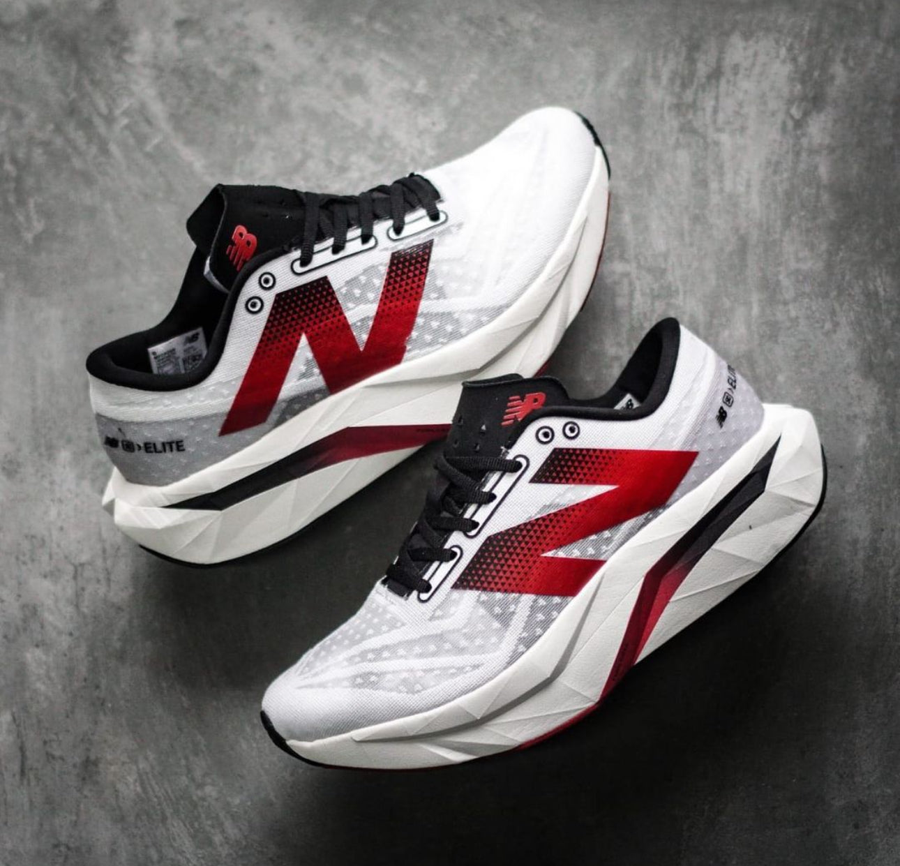 New Balance Fuel Cell SuperComp Elite V4 White Black Red