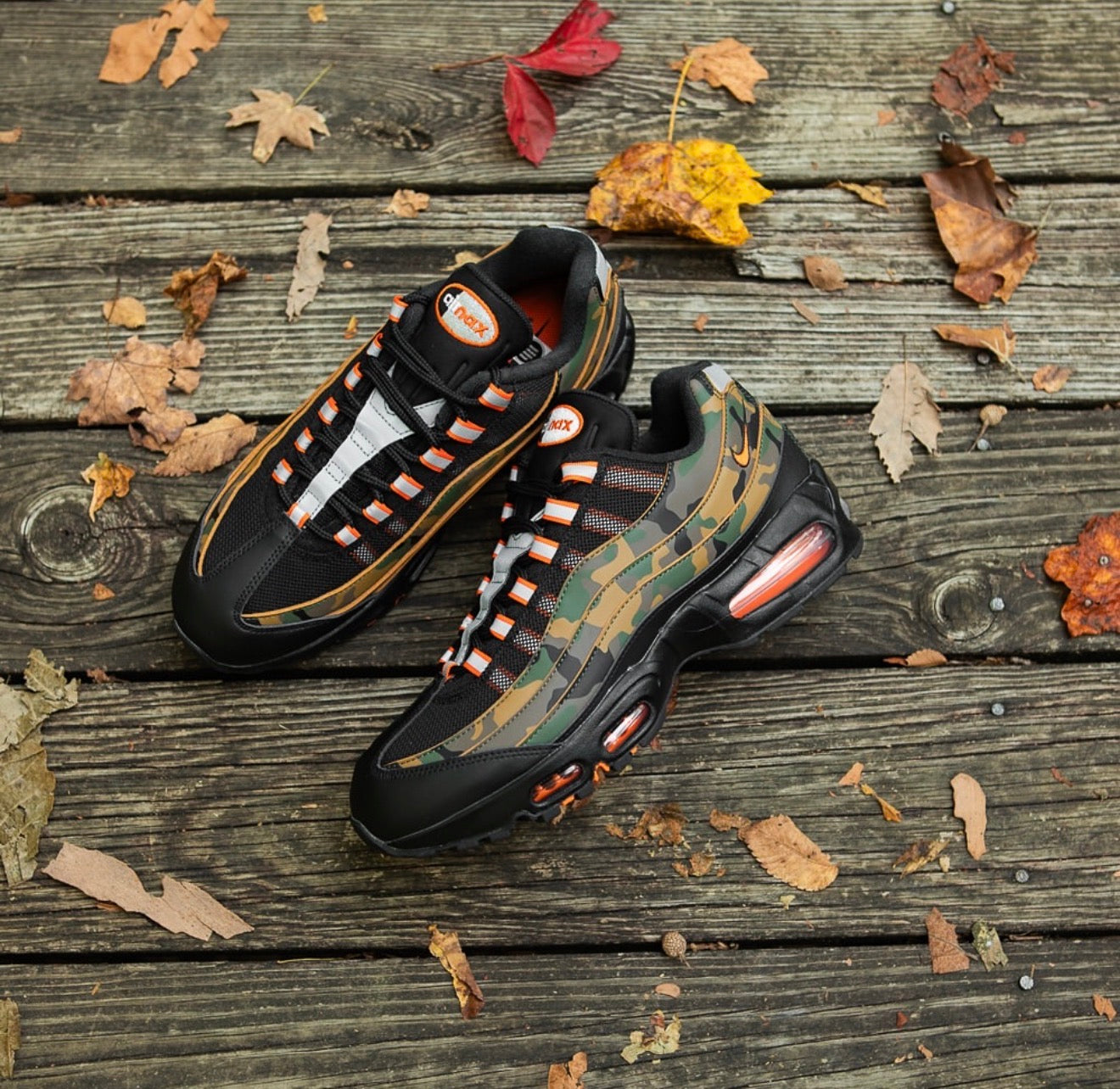 Airmax 95 Safety Orange Camo