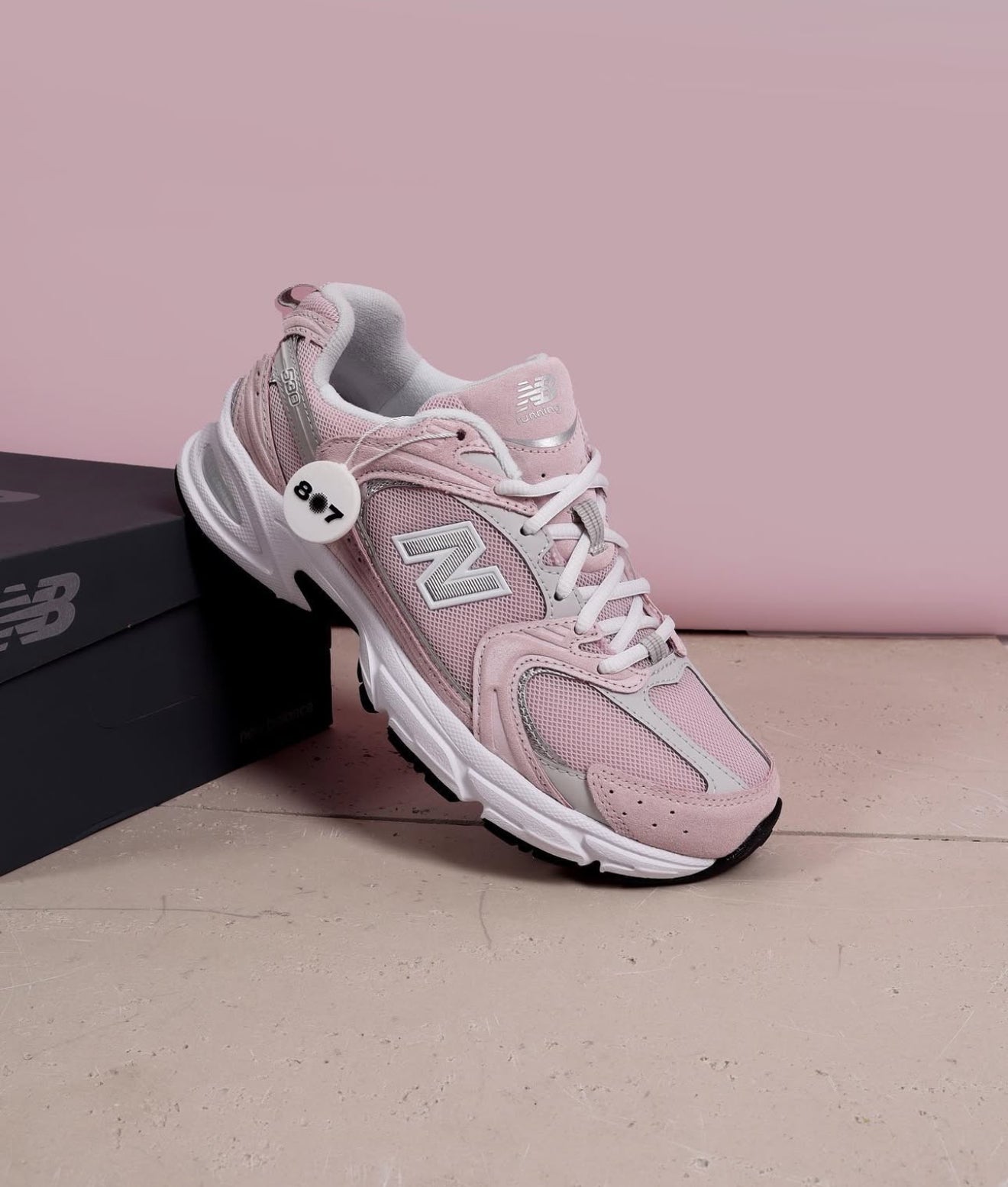 WMNs New Balance 530 Stone Pink