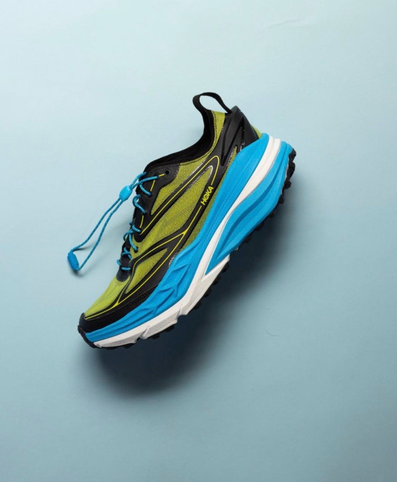 Hoka One One Stinson One7 Black Skyward Blue