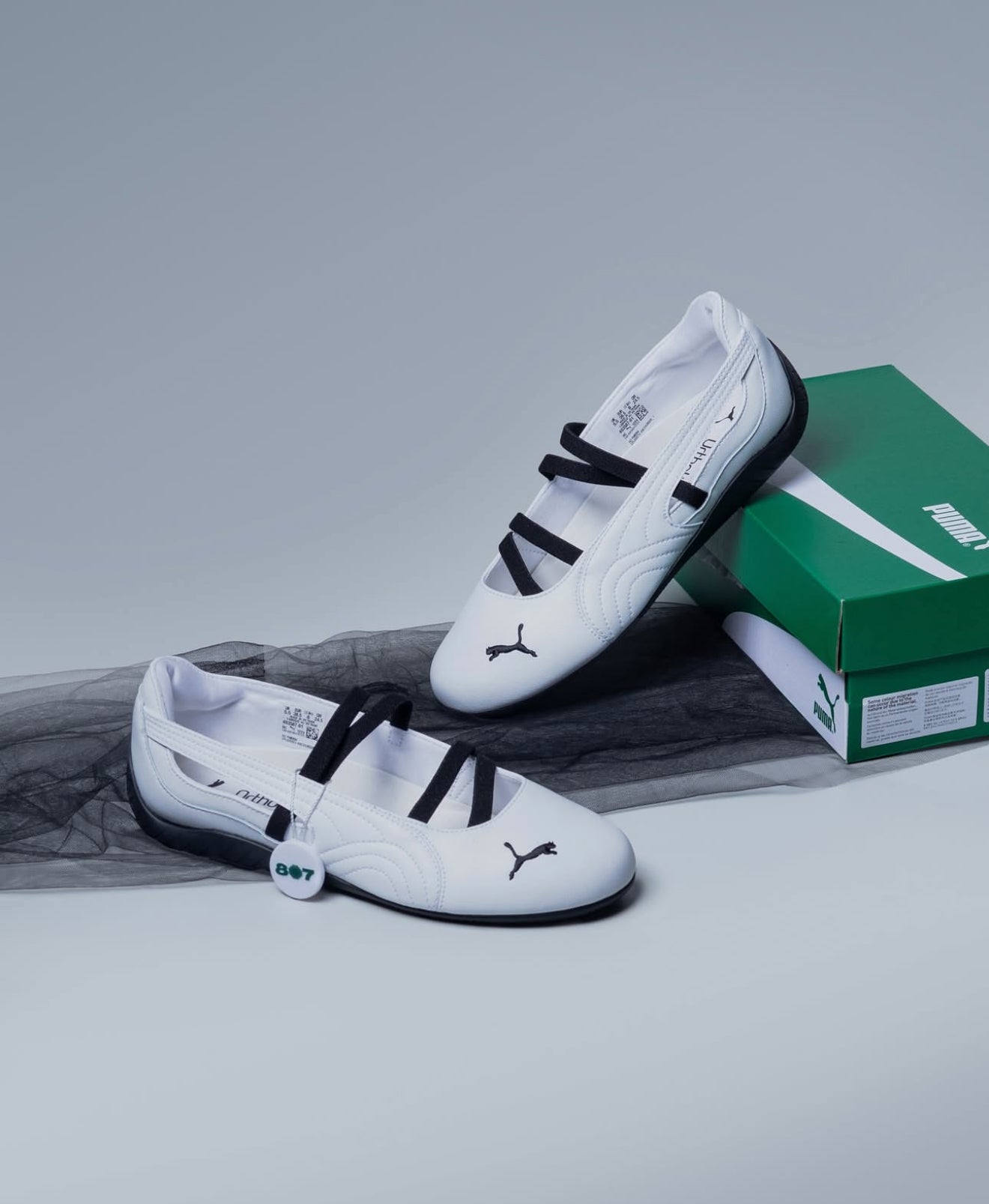WMNs Puma Speed cat Ballet White Black