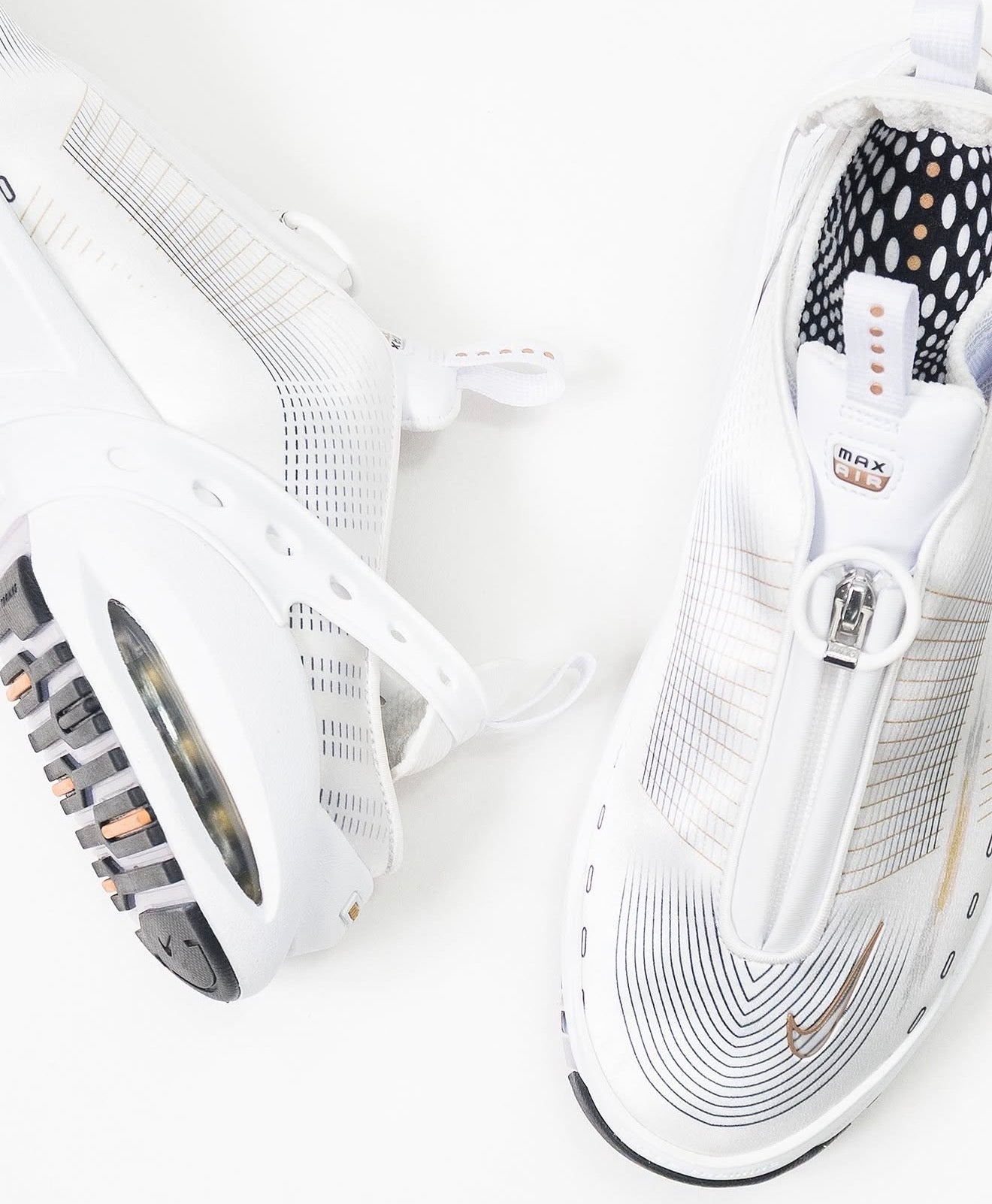 Airmax Craze White Gold