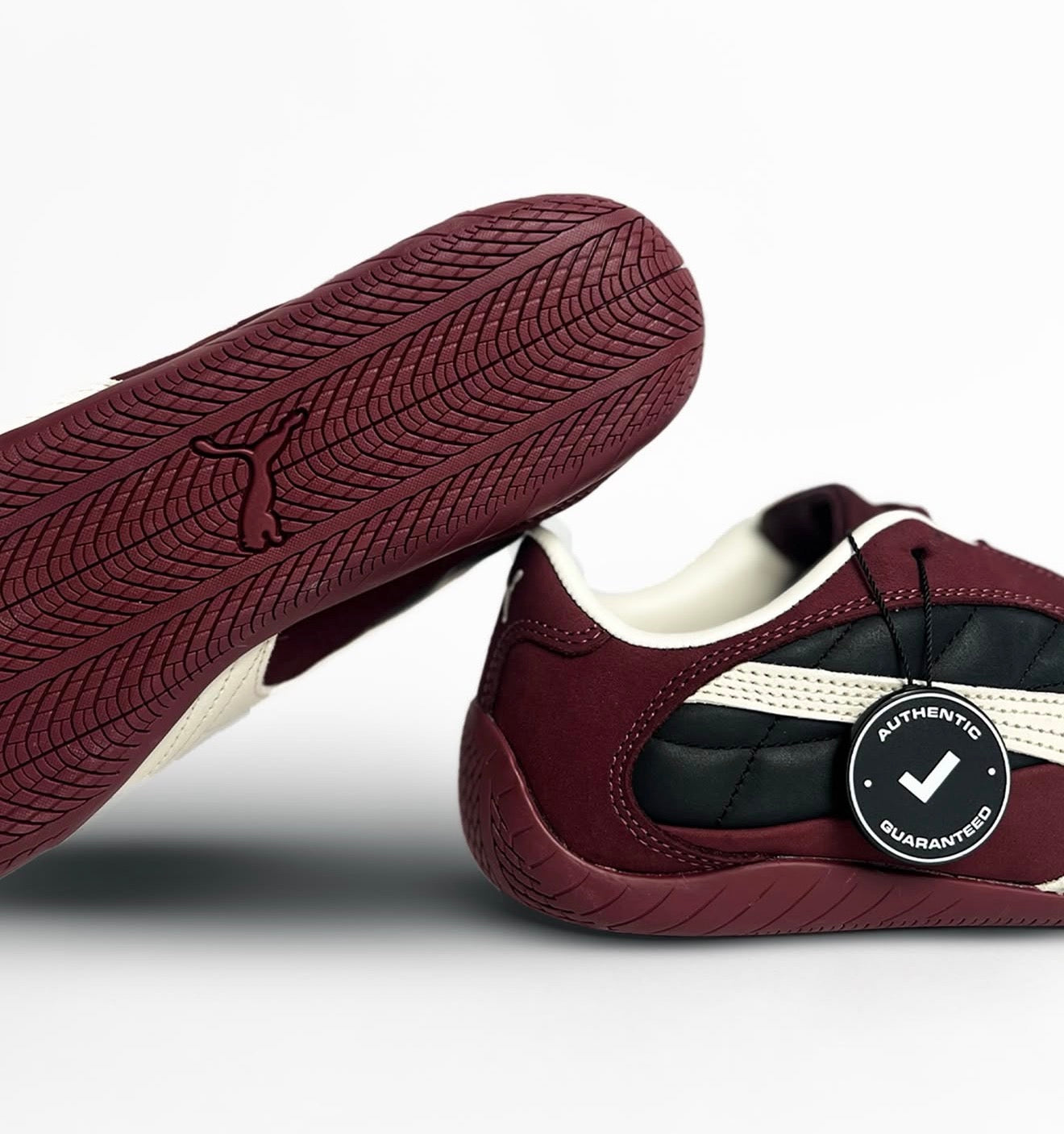 Speedcat Plus Quilted Ruby Shimmer White