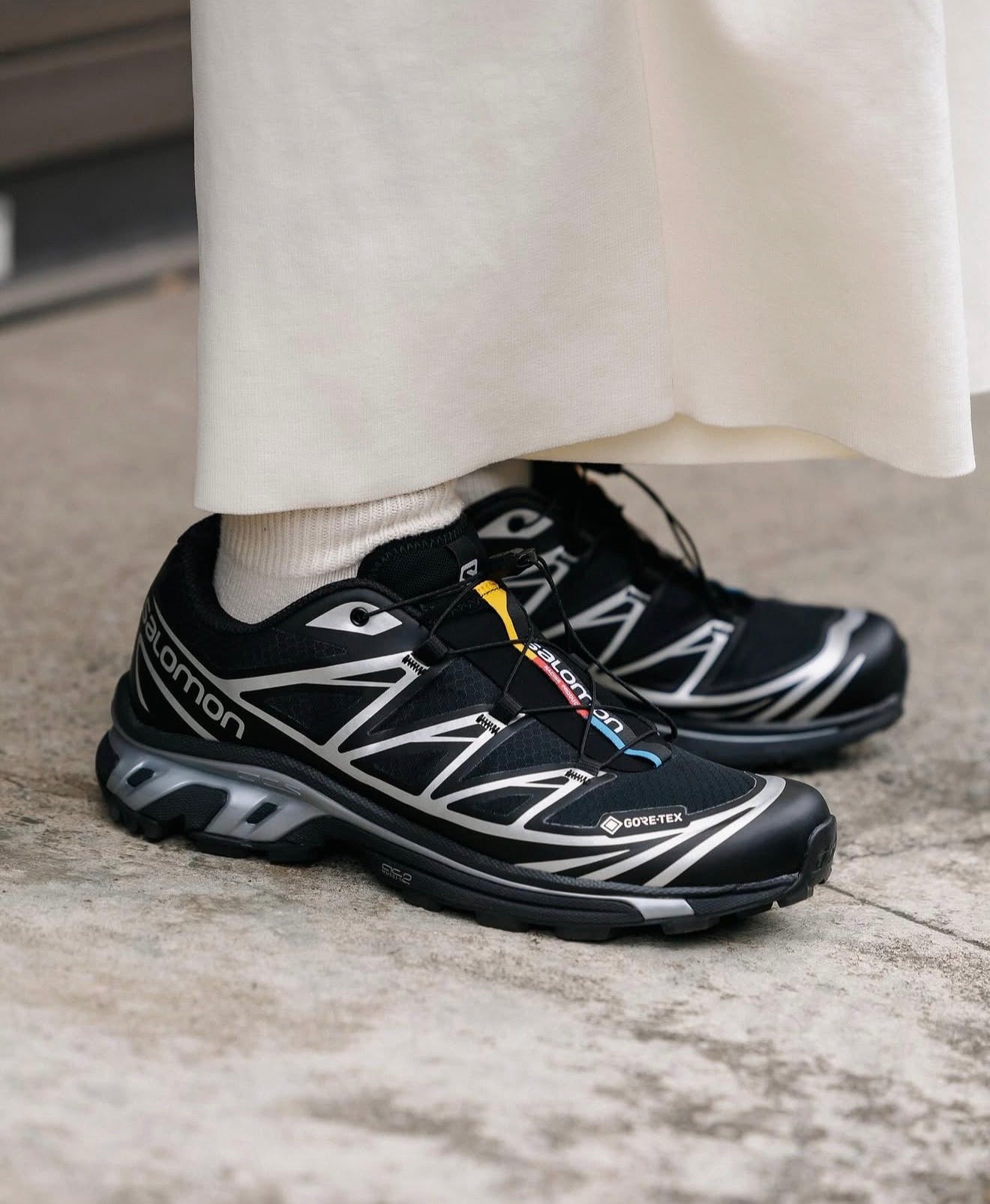 Salomon XT-6 Gore-Tex Black Silver