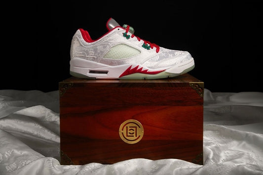 Clot x Air Jordan 5 Retro Low “ White Silk 20th Anniversary “