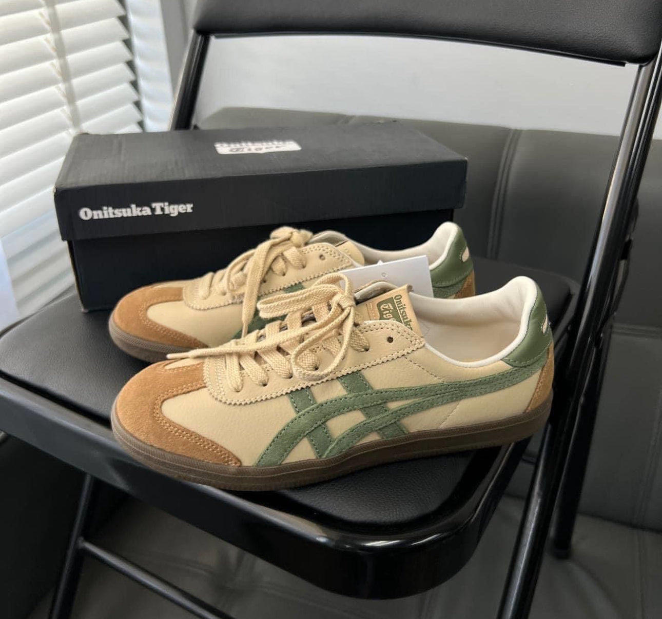 WMNs Tokuten Lace Up Brown/Green