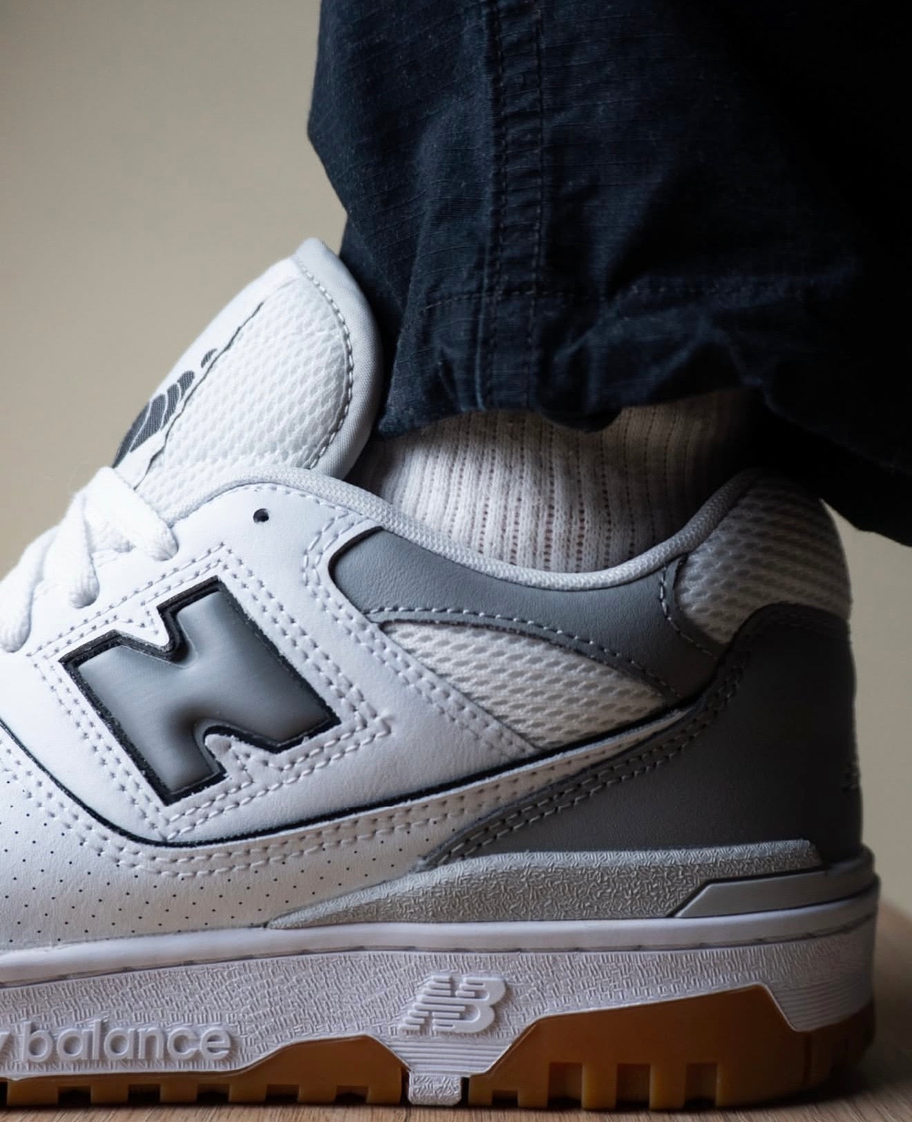 NB Balance 550 White Slate Grey