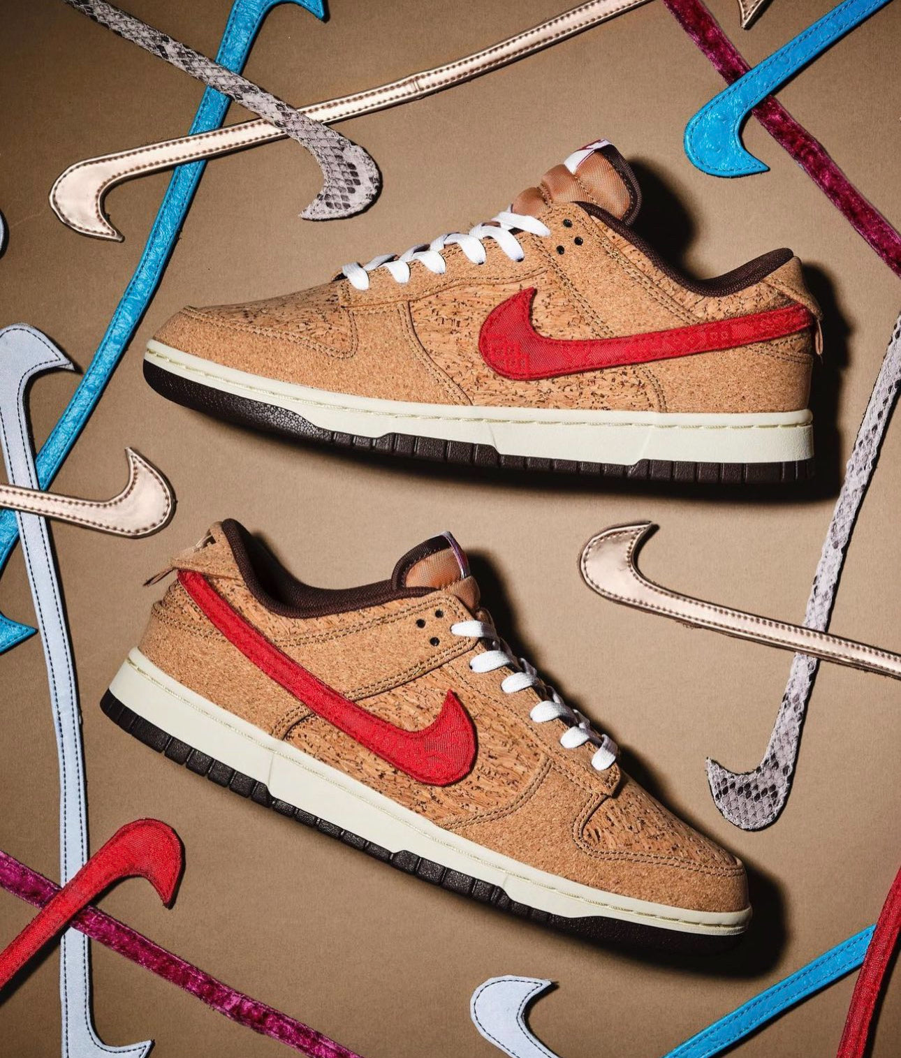 CLOT x Dunk Low SP "Cork"