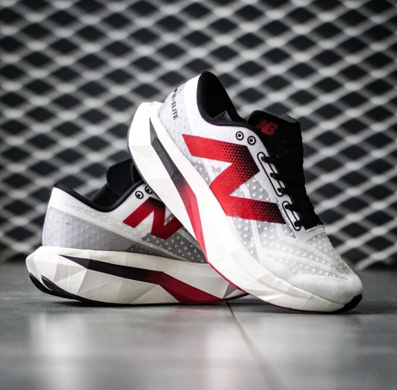 New Balance Fuel Cell SuperComp Elite V4 White Black Red