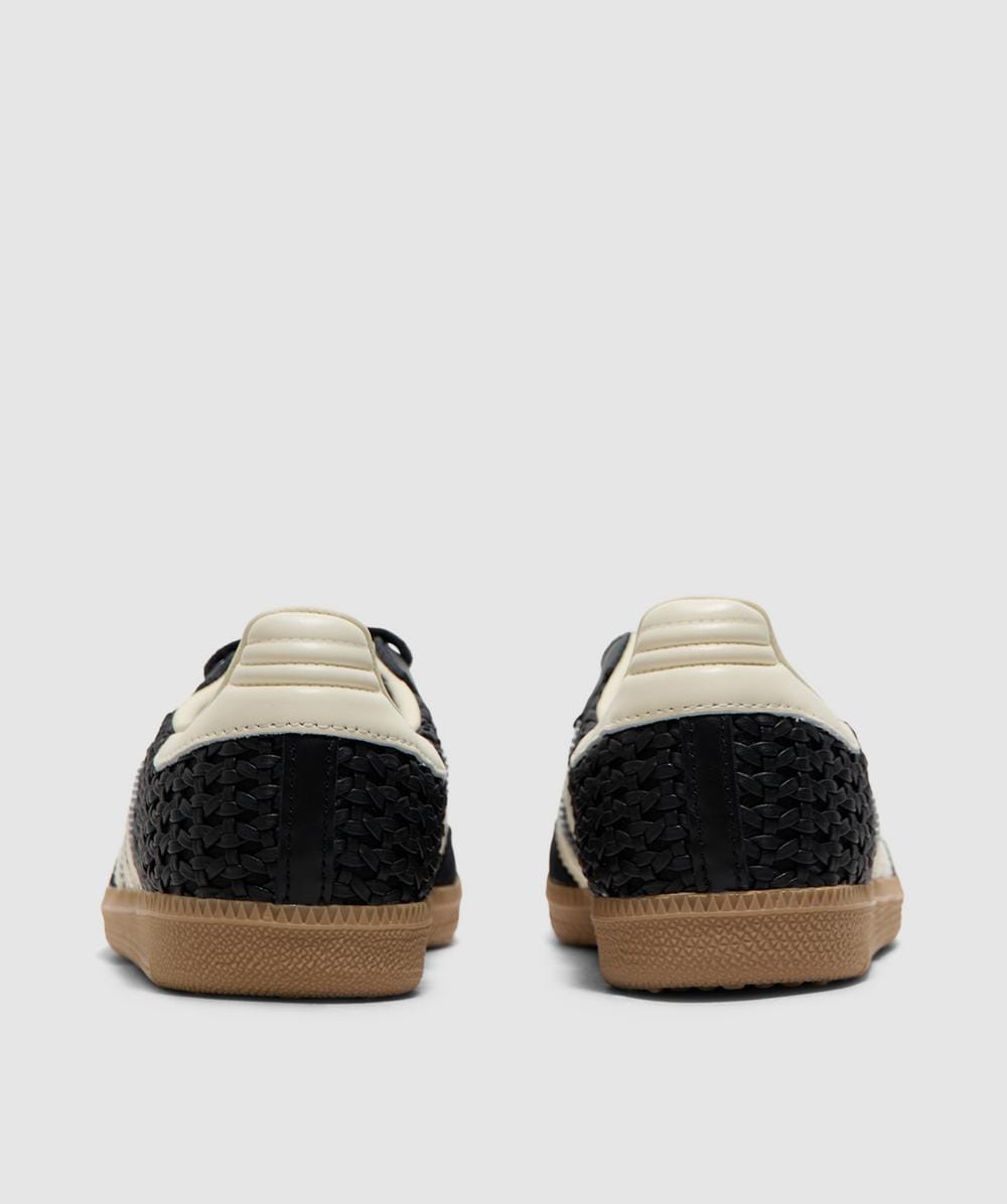 Samba OG Basketweave Black Cream White