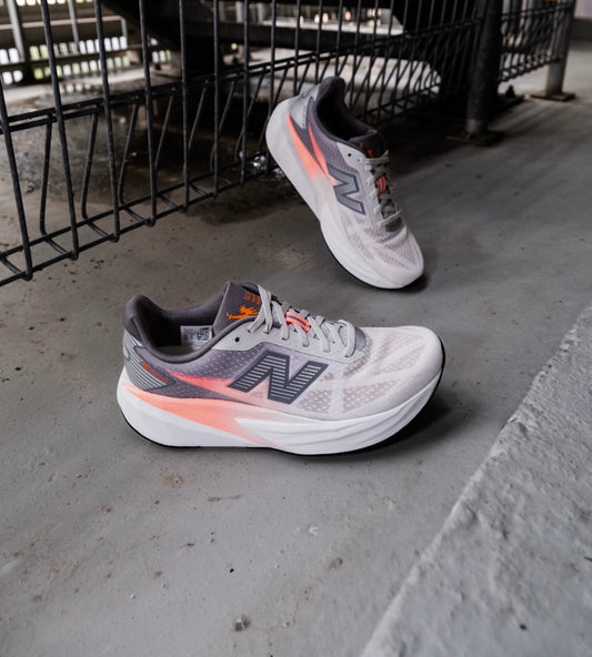 NB Balance TCS NYC FuelCell Rebel v5 Grapefruit Grey Matter Poppy