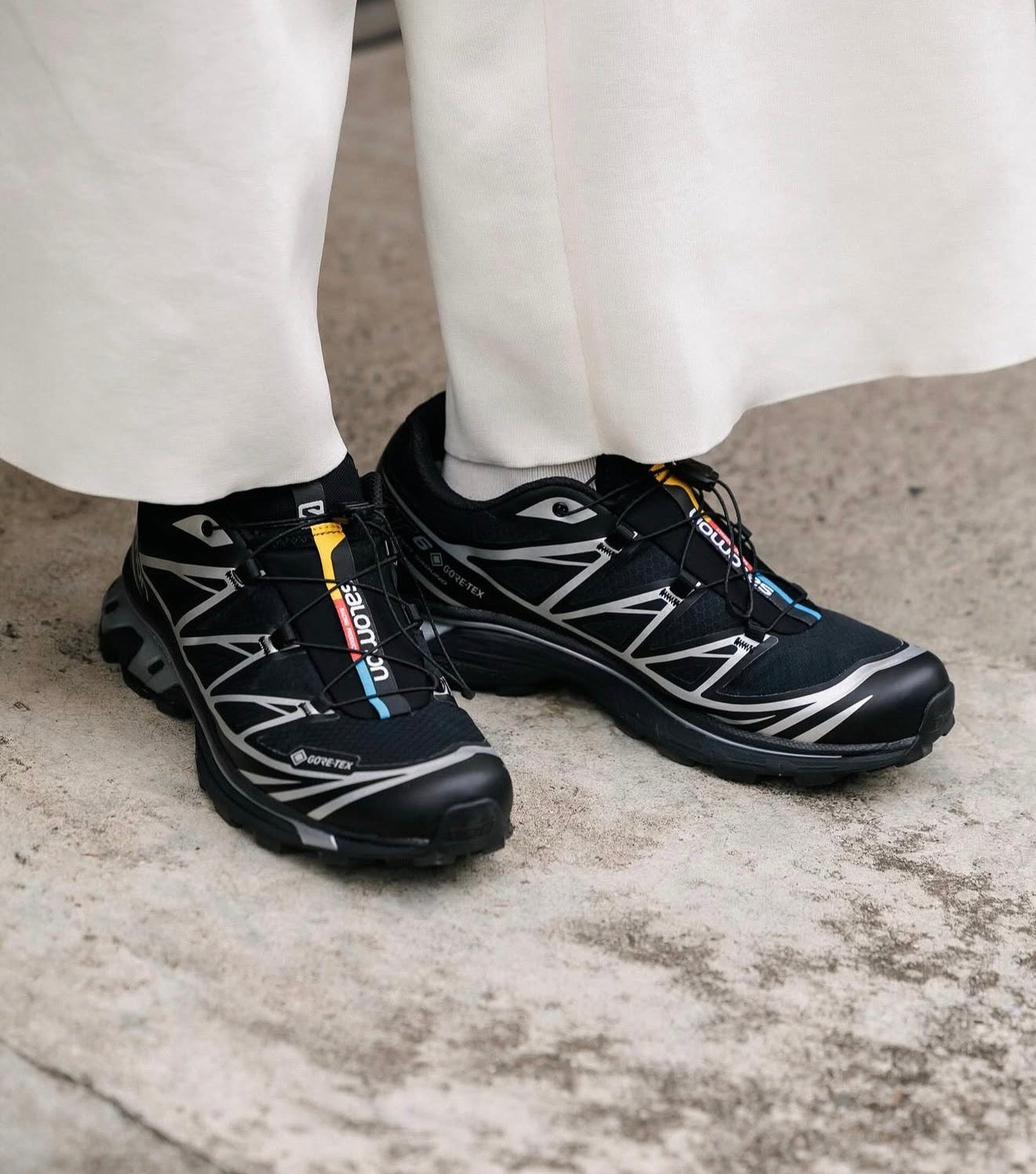 Salomon XT-6 Gore-Tex Black Silver