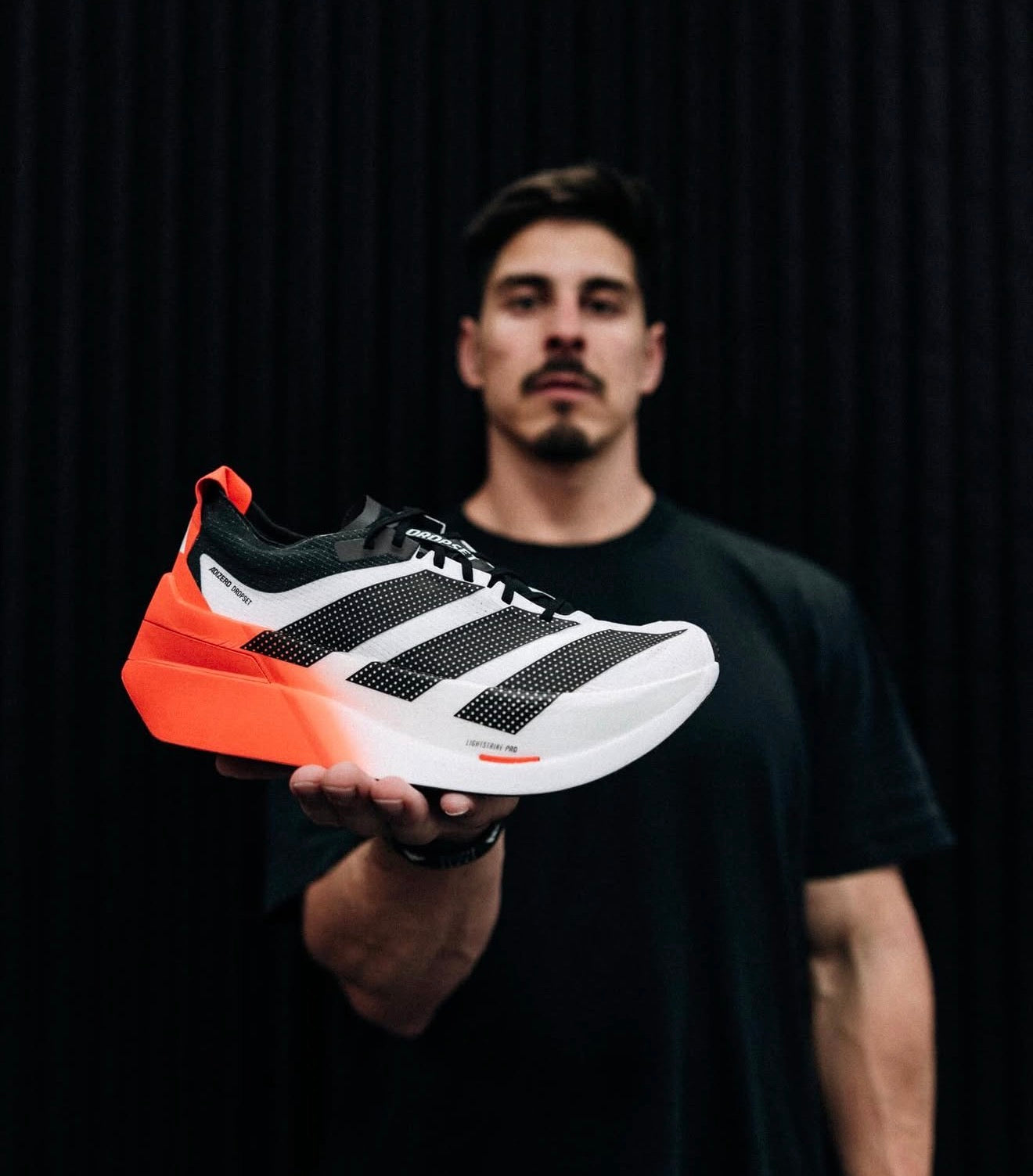 Adizero Dropset Elite Black Iron Metallic Shock Pink