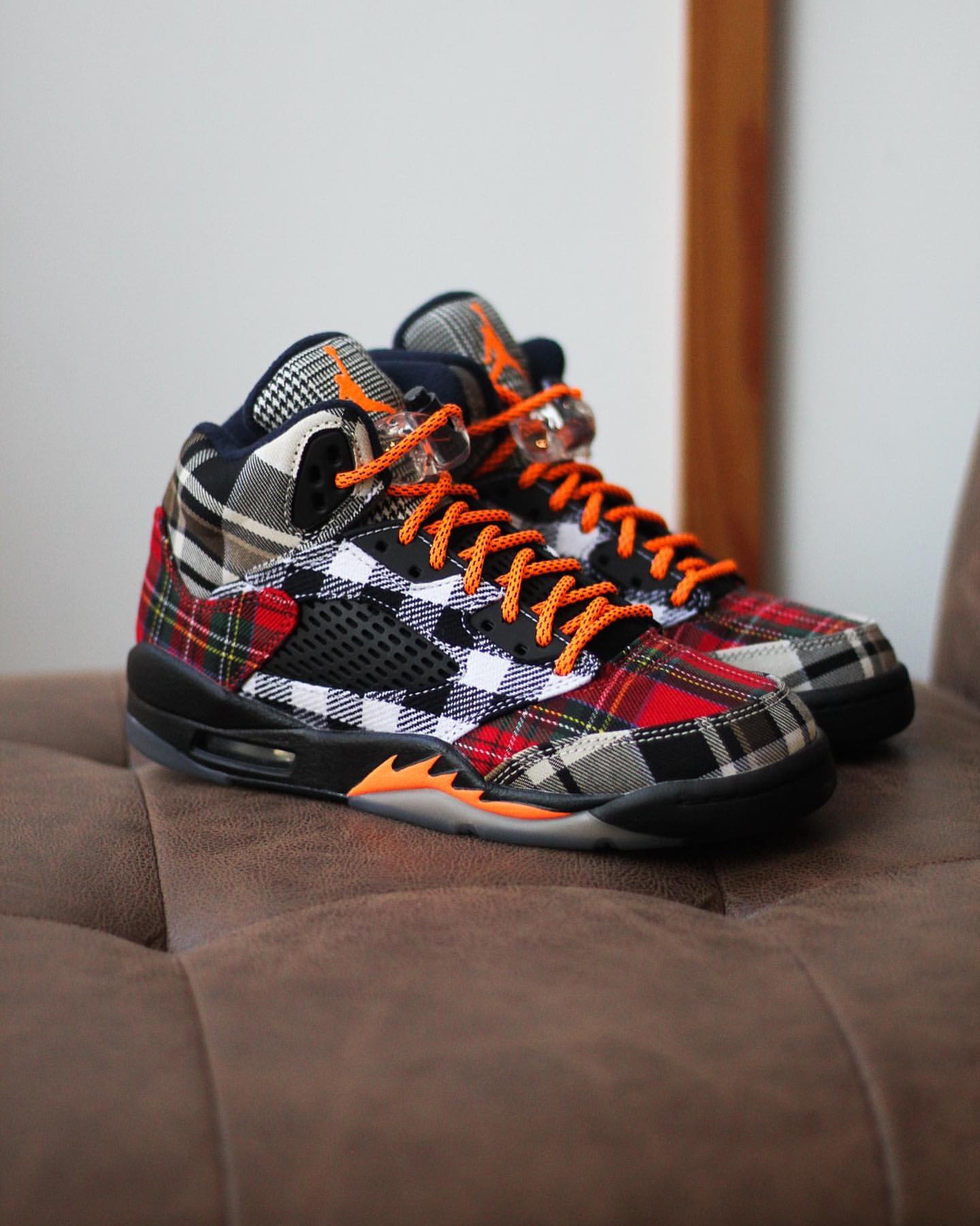 Air Jordan 5 Plaid