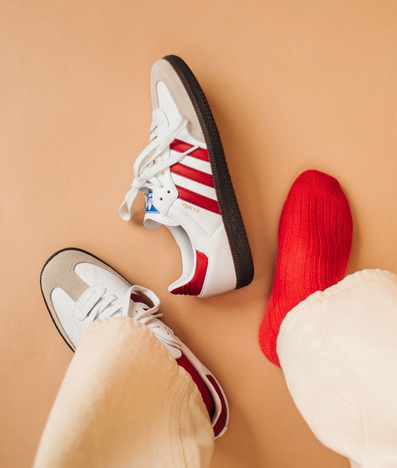 WMNs Samba Trainers “ White Red “