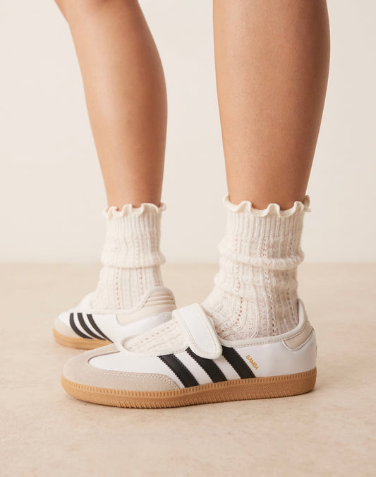 WMNs Samba Jane White Black Gum