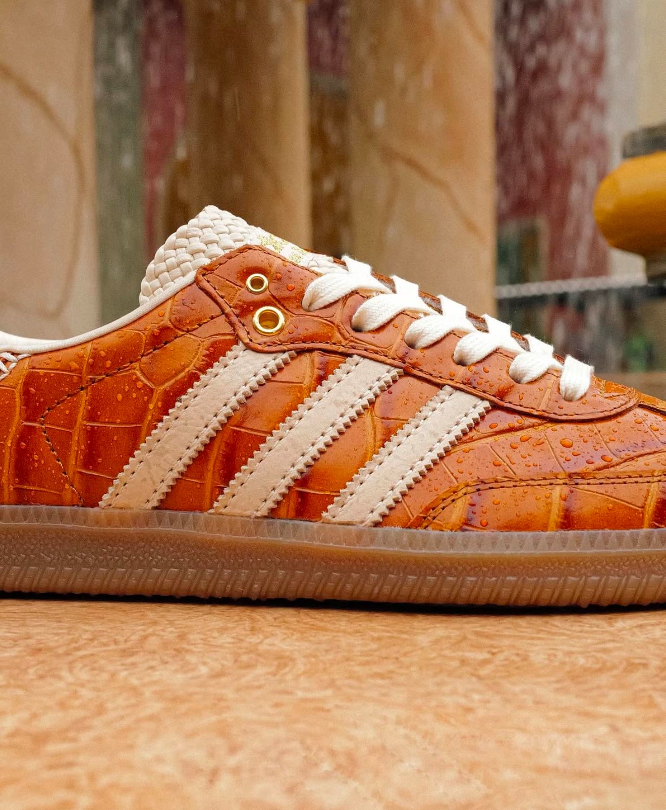 Wales Bonner x Samba Croc Night Brown