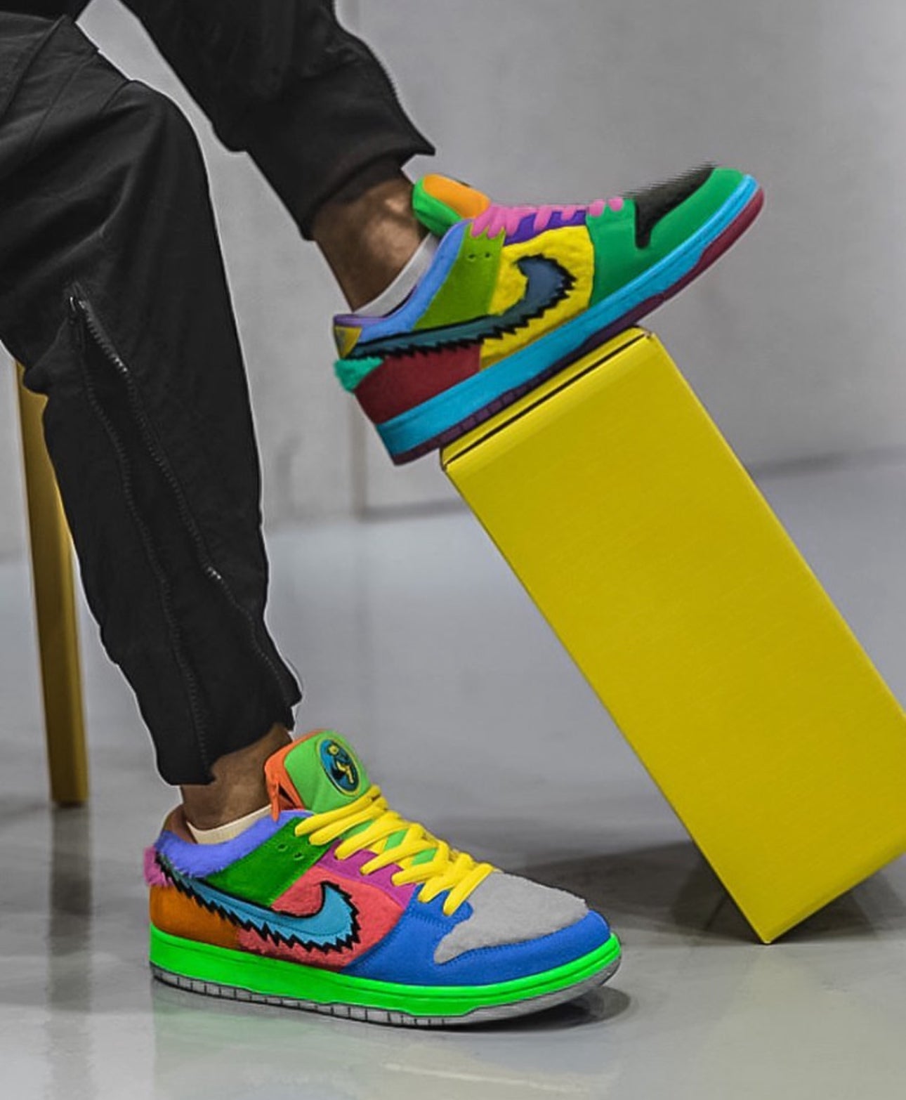 Custom Dunk X Grateful Dead “ What The “