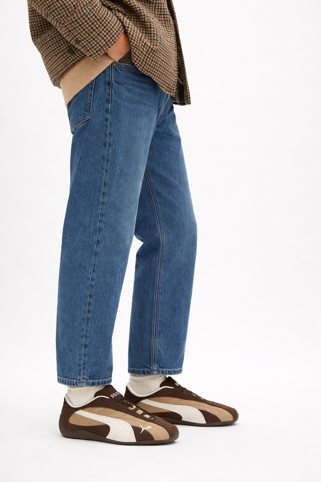 Puma Speedcat Plus Brown White