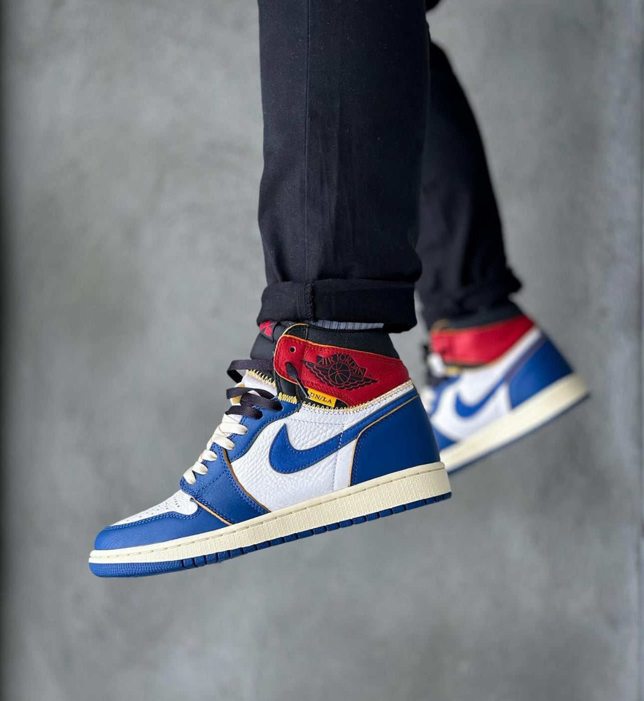 Union La x Air Jordan 1 High Storm Blue