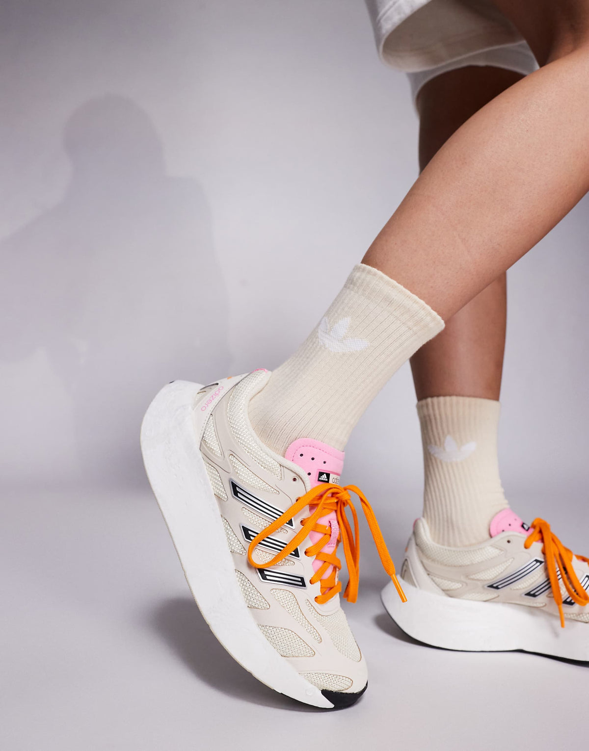 WMNs Adizero Aruku White Silver Bliss Pink