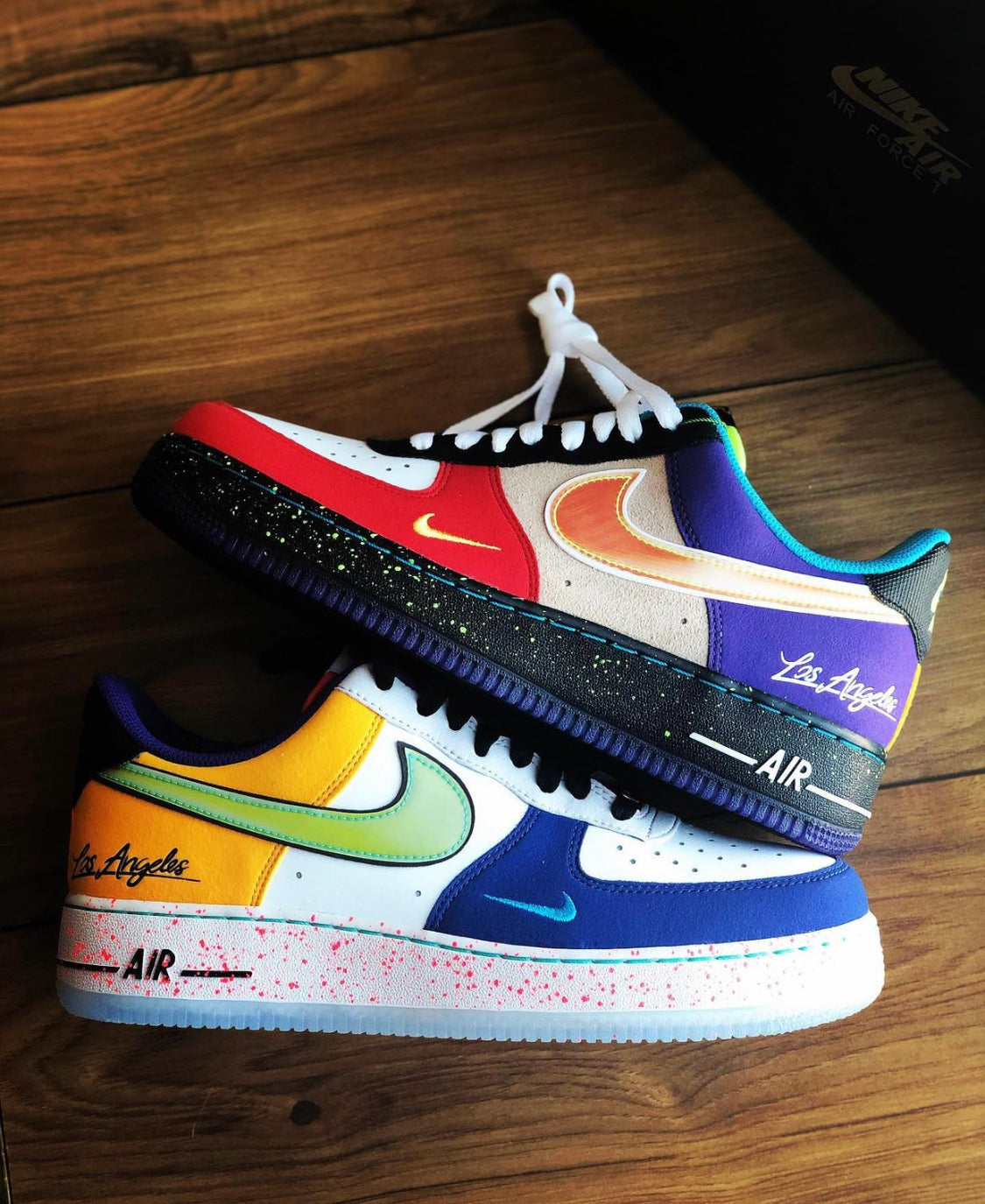 Airforce 1 Low “ What The LA “ Los Angeles