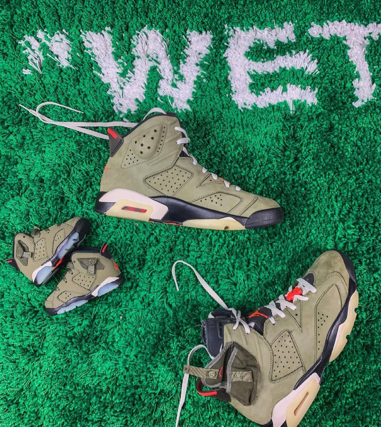 Air Jordan 6 Travis Scott “Olive Green”