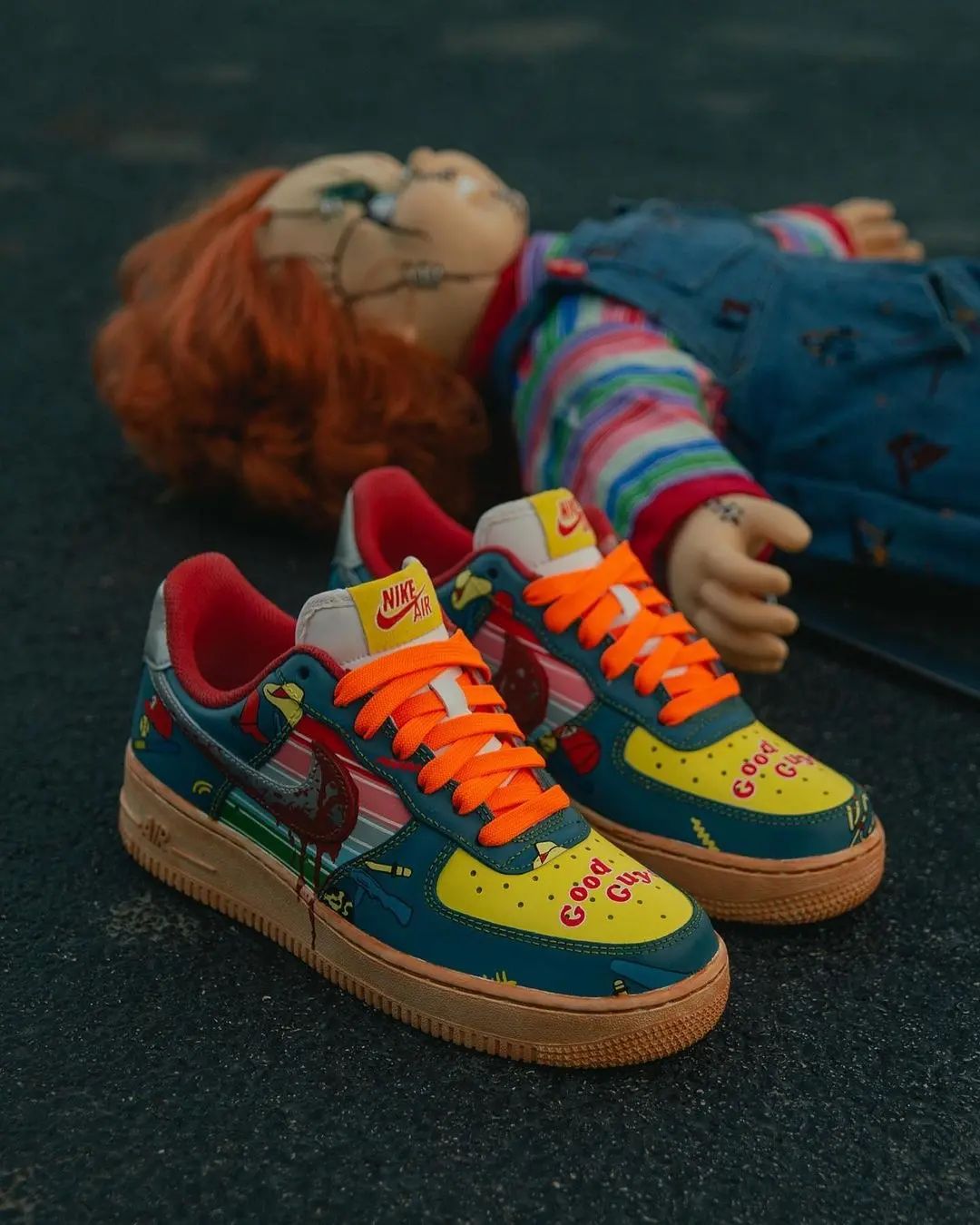 Airforce 1 Low “ Chucky Good Guys “