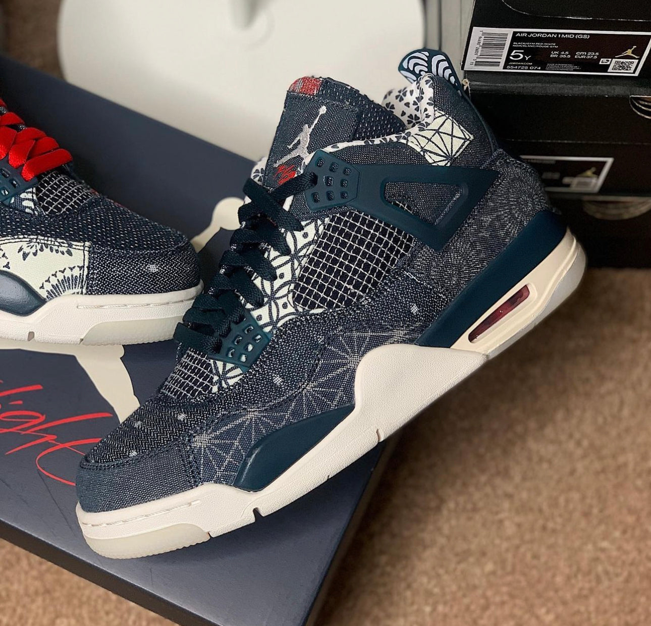 Air Jordan 4 “ Sashiko “