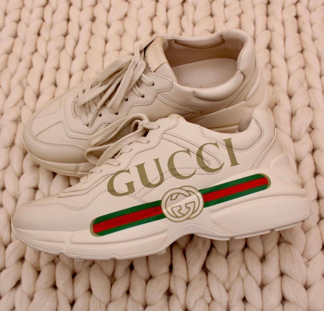 MensGucci Rhyton Sneakers “ Logo ”