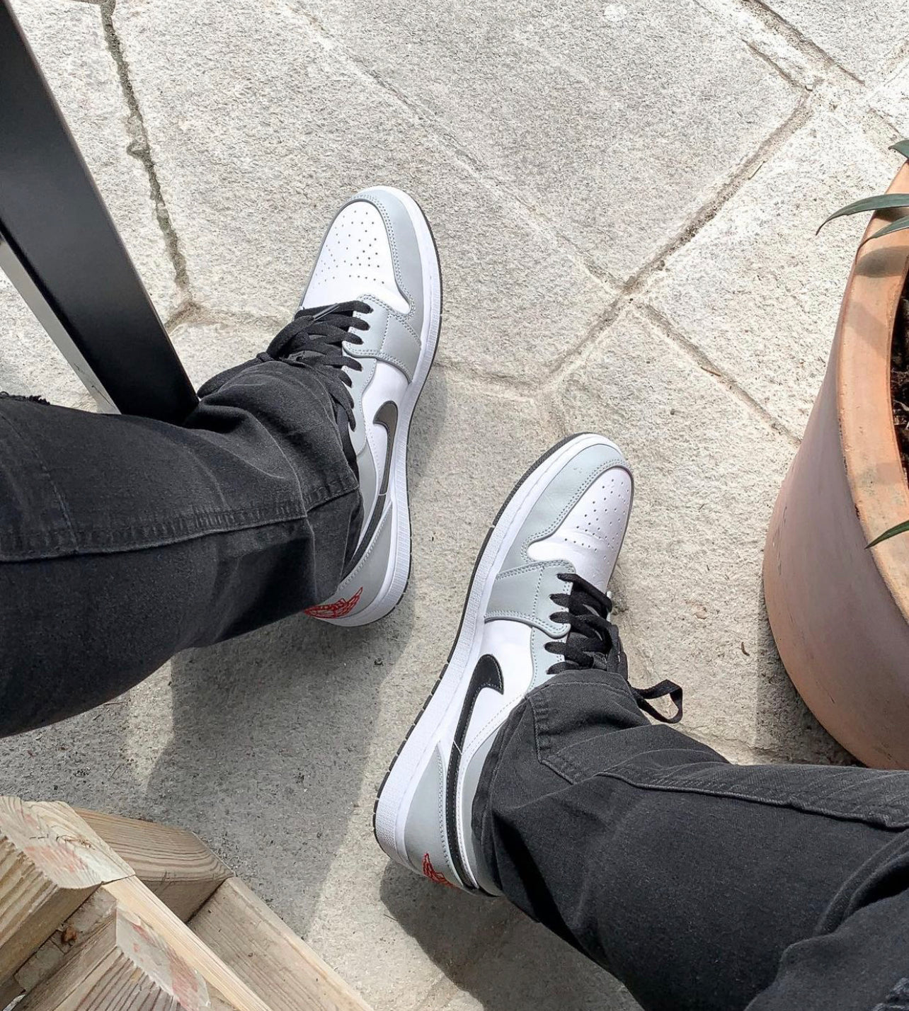 WMNS Air Jordan Retro 1 Low “ Light Smoke Grey”