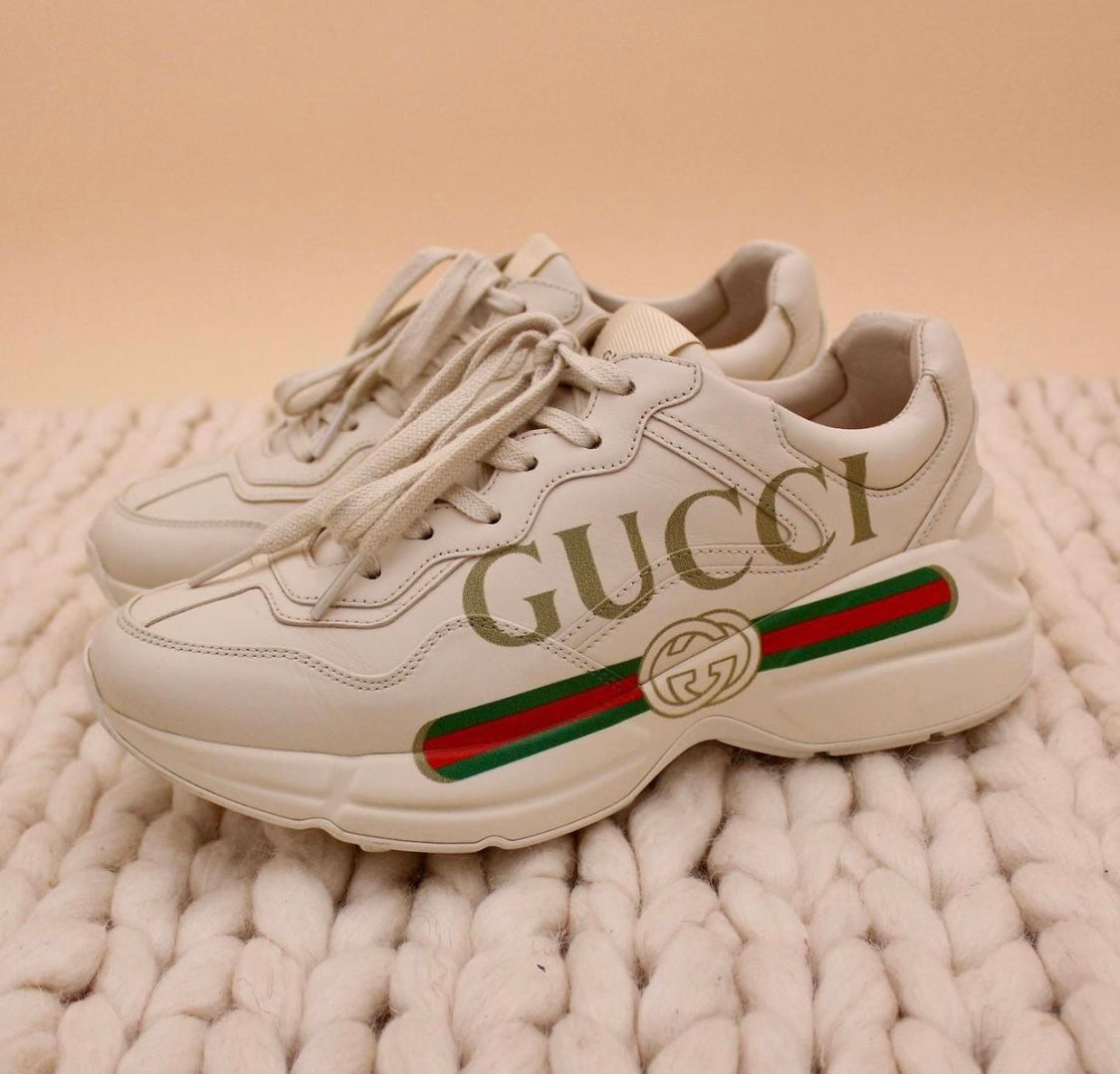 MensGucci Rhyton Sneakers “ Logo ”