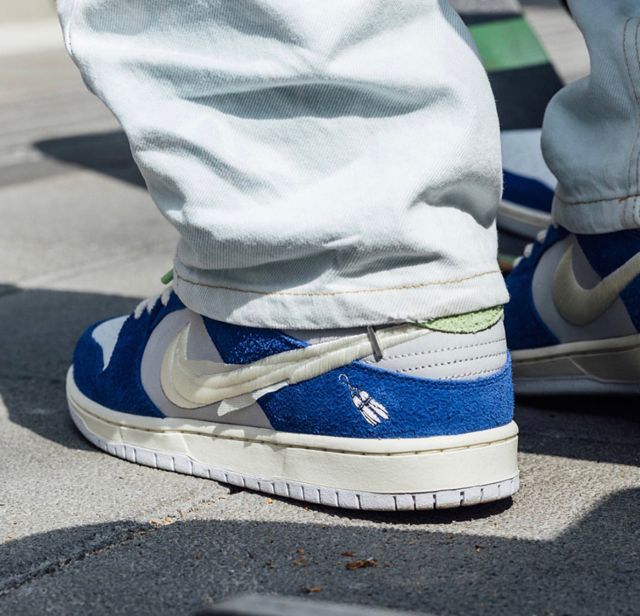 LA Flystreetwear x Dunk Low “ Gardenia “