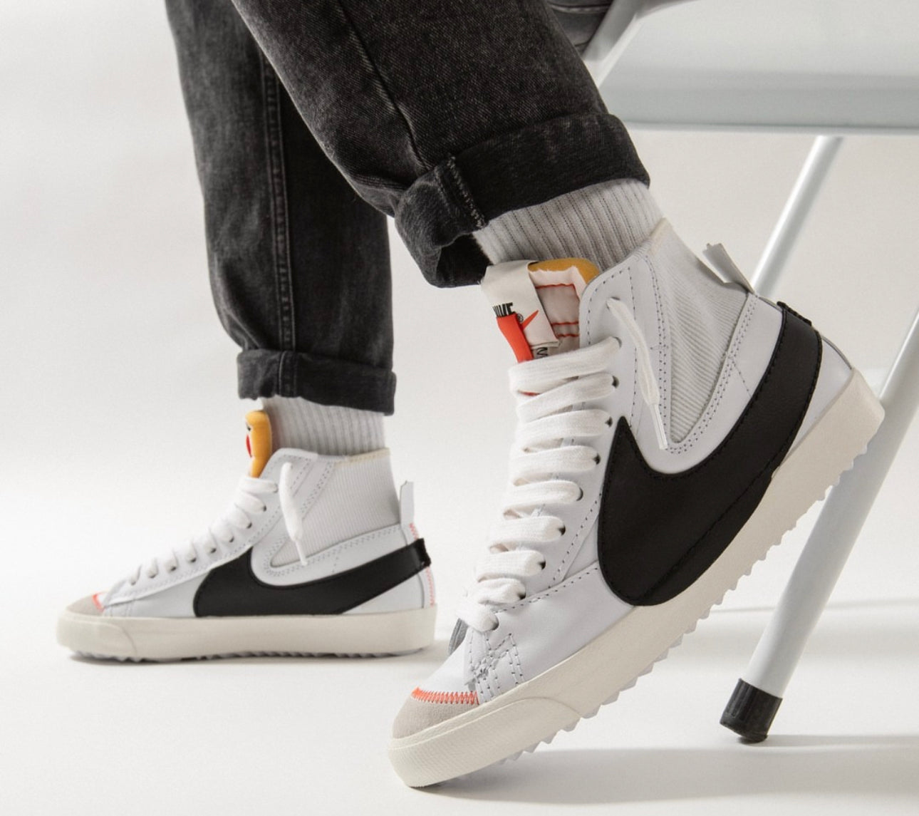 WMNs Blazer Mid “ 77 Jumbo “ White/Black