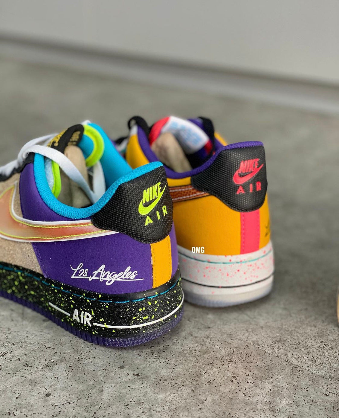 Airforce 1 Low “ What The LA “ Los Angeles