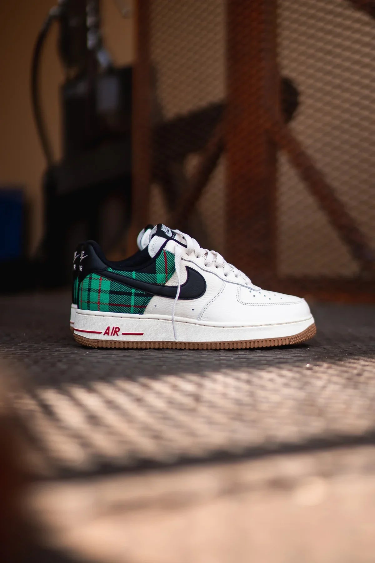 Airforce 1 Low “ Plaid Green “