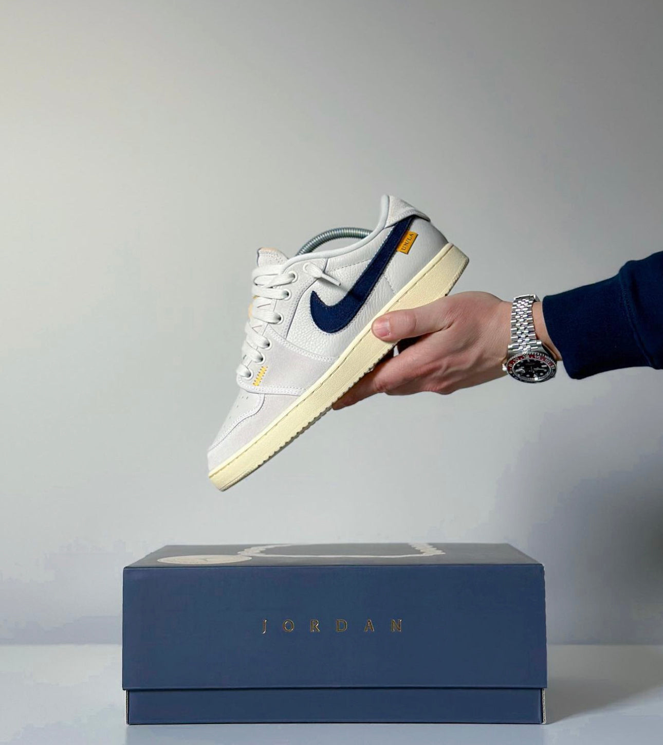 Union x Air Jordan 1 KO Low “ Sail “