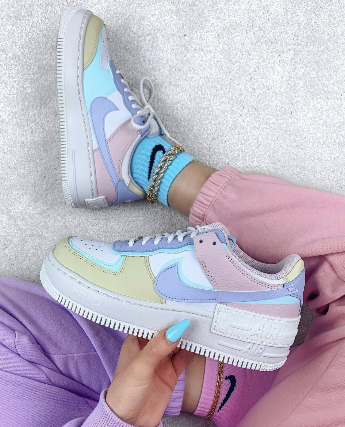 WMNs Airforce 1 Shadow SE “ Glacier Blue ”