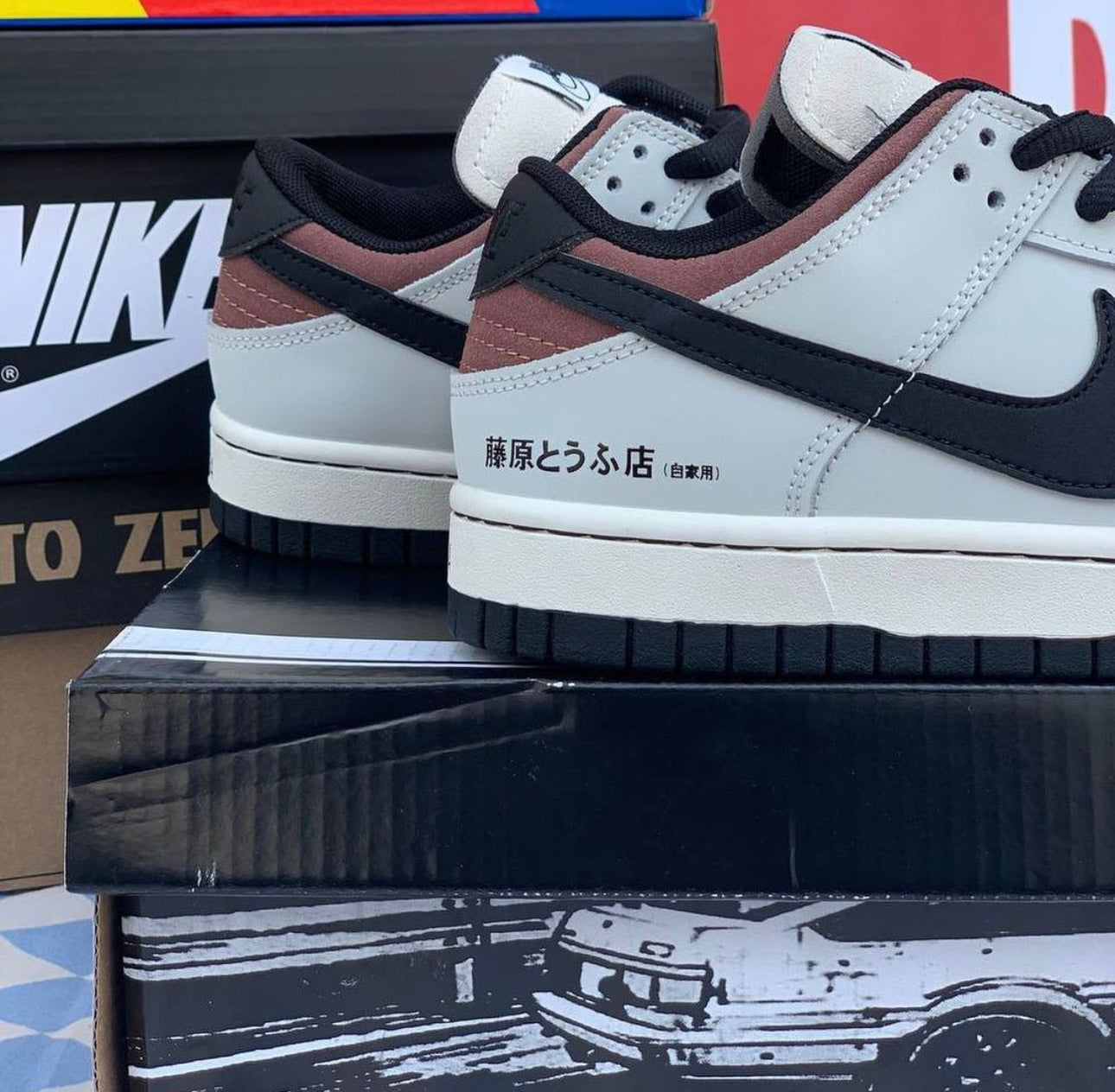 Initial D AE-86 x Dunk Low “trueno”