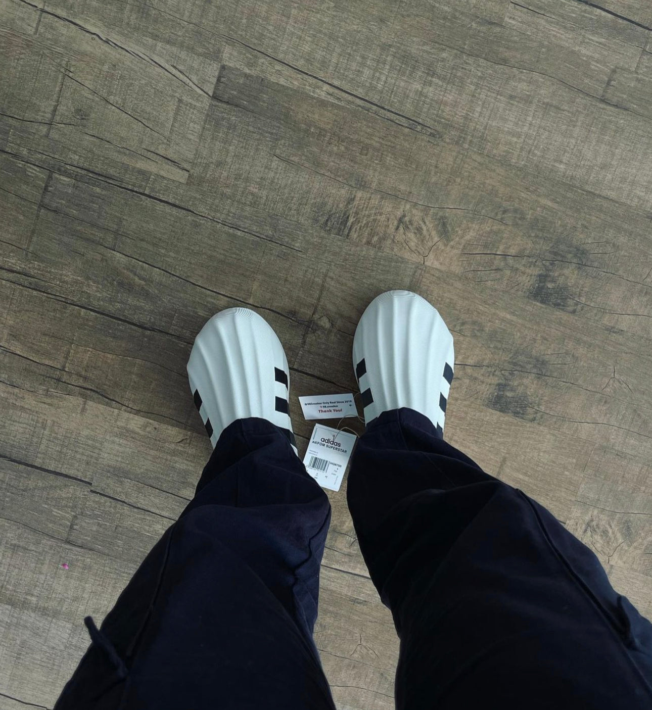 Adifoam Superstar White / Black