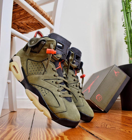 Air Jordan 6 Travis Scott “Olive Green”