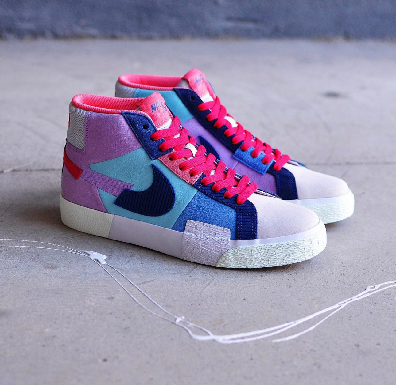 SB Zoom Blazer Mid Premium“ Mosaic Multi “