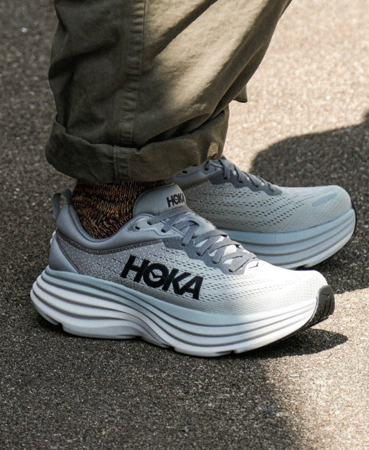 Hoka Bondi 8 “Fossil Grey”