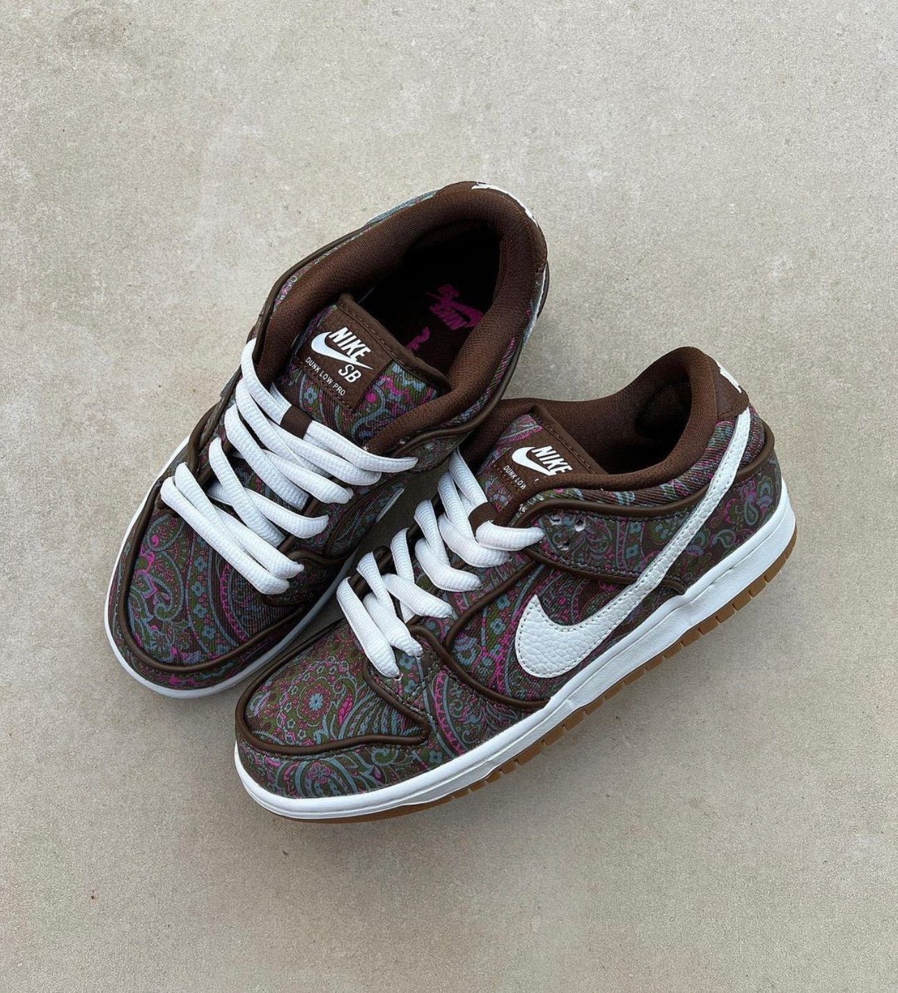 Dunk Low “ Brown Paisley “