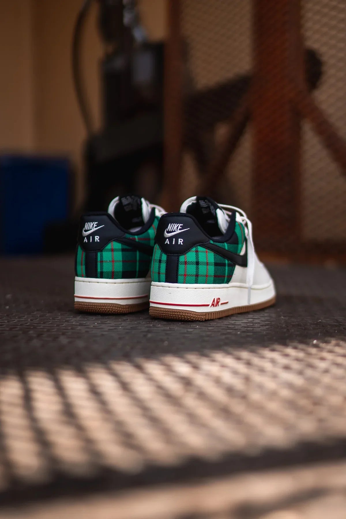 Airforce 1 Low “ Plaid Green “