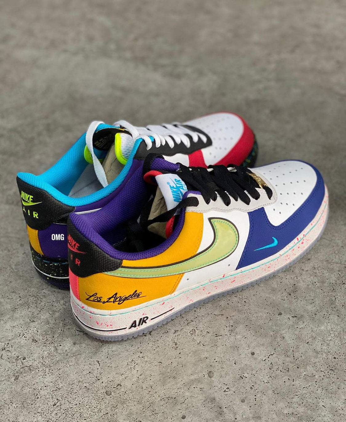 Airforce 1 Low “ What The LA “ Los Angeles